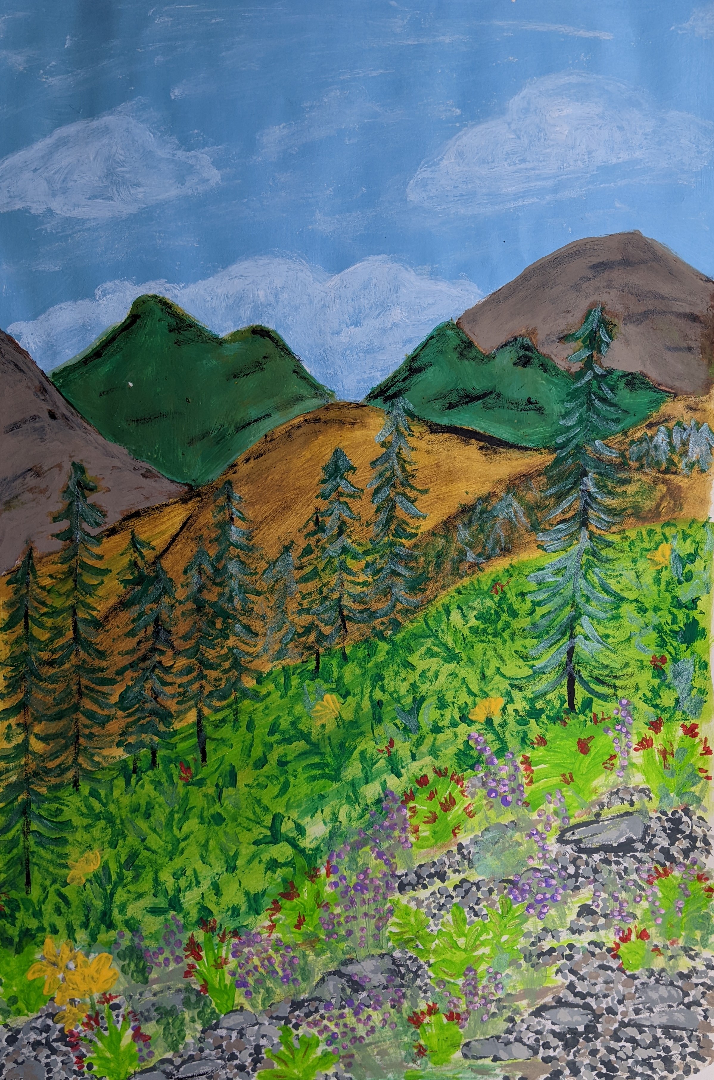 Cascades Afternoon
