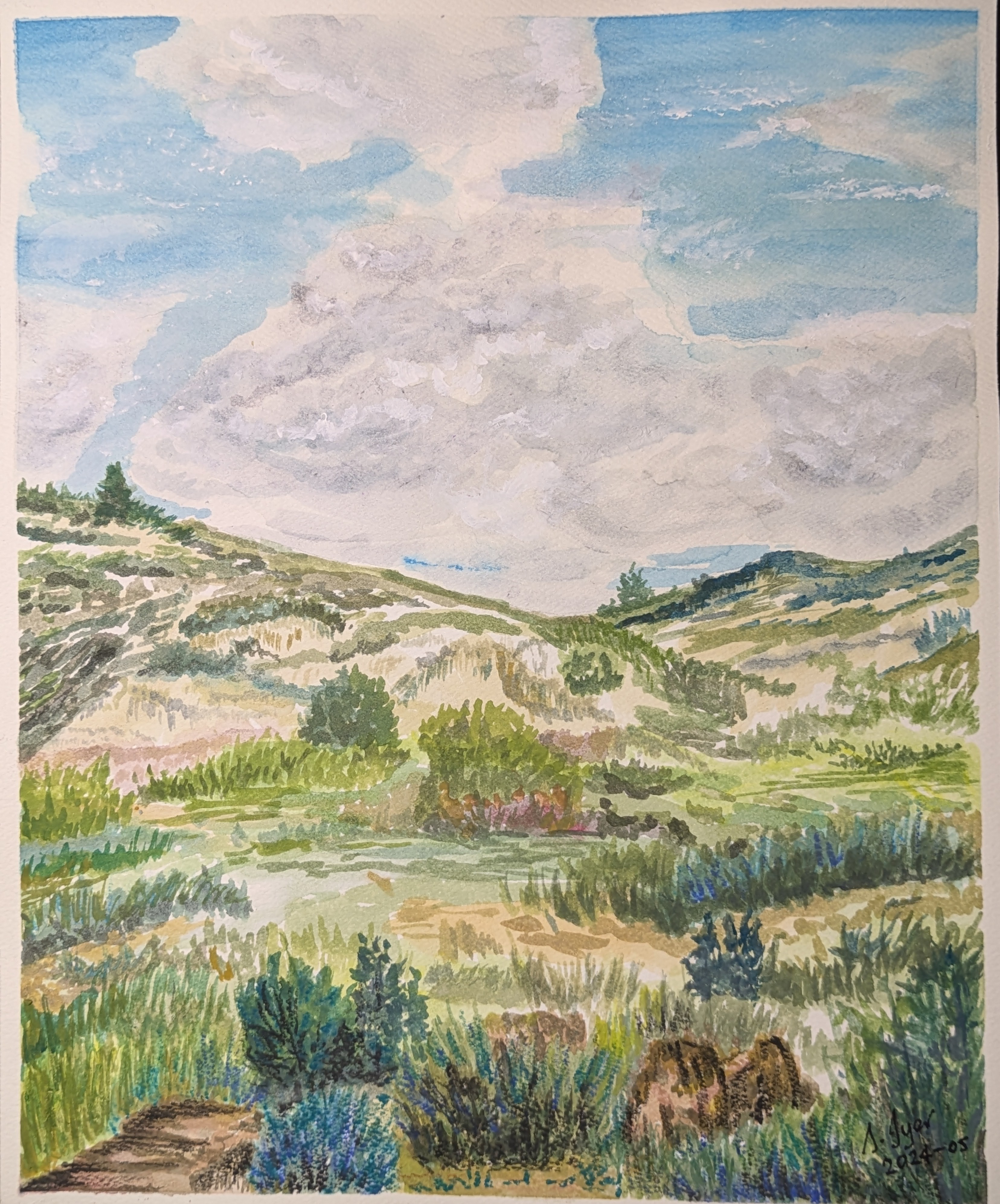 Rolling Hills of the Badlands